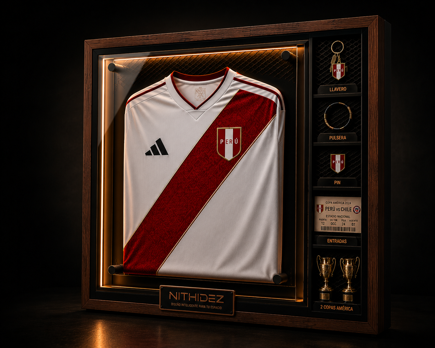 Exhibidor de camisetas NITHIDEZ